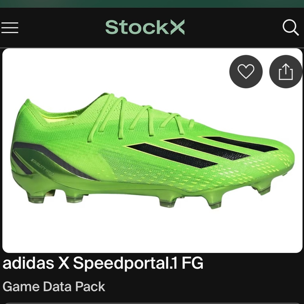 Adidas x Speedportal.1 fg Men’s Soccer Cleats